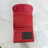 BILLETERA MANUELA ROJO