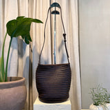 CARTERA TRENZADA PALS CHOCOLATE