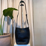 CARTERA TRENZADA PALS NEGRA