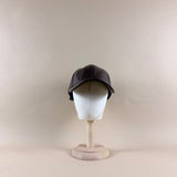 GORRO CUERO CHOCOLATE