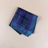 PAÑUELO TARTAN AZUL