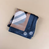 PAÑUELO TARTAN BEIGE/CAMEL