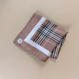 PAÑUELO TARTAN BEIGE