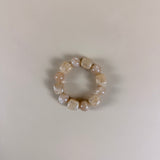 PULSERA PELOTAS BEIGE