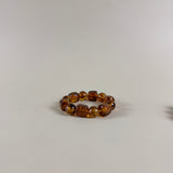 PULSERA PELOTAS AMBAR