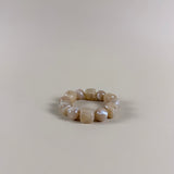 PULSERA PELOTAS BEIGE