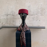 GORRO PILLBOX MALBEC
